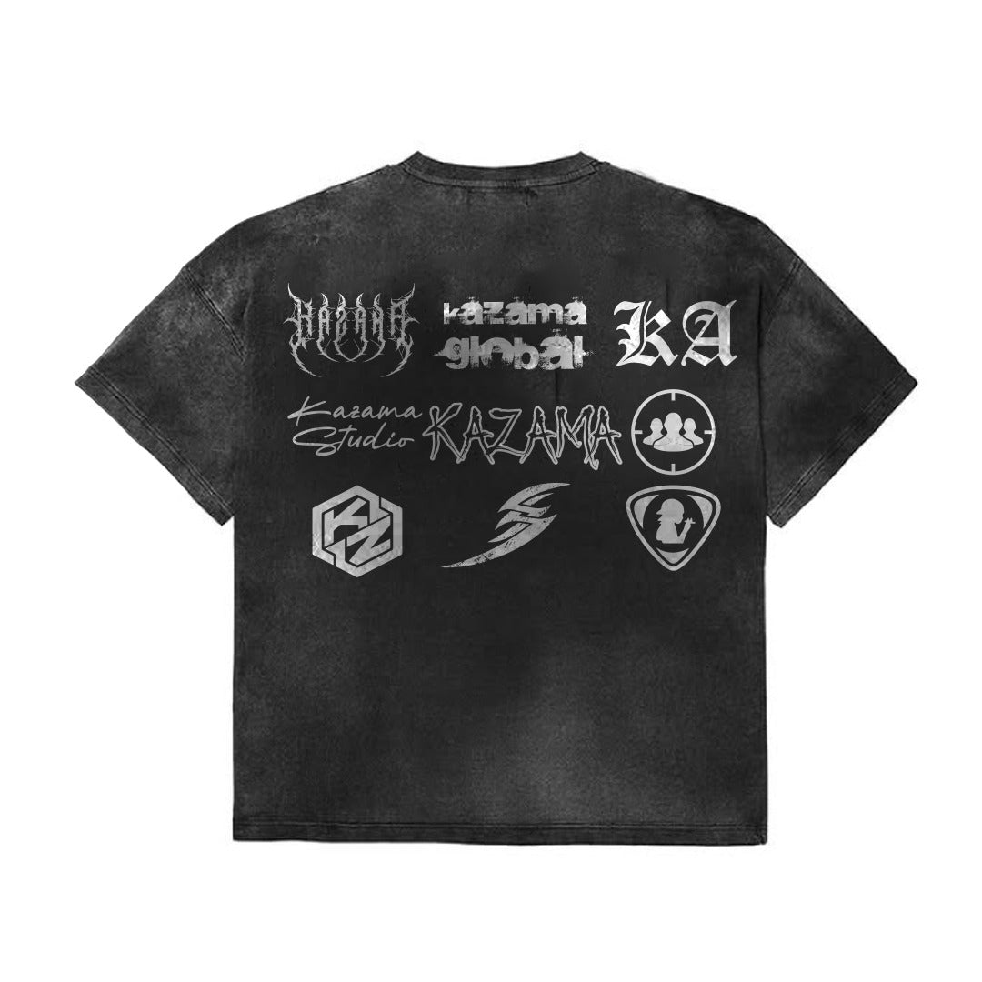 Black Washed Tee